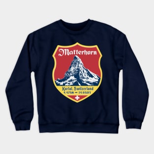 Third Man On The Matterhorn Crewneck Sweatshirt